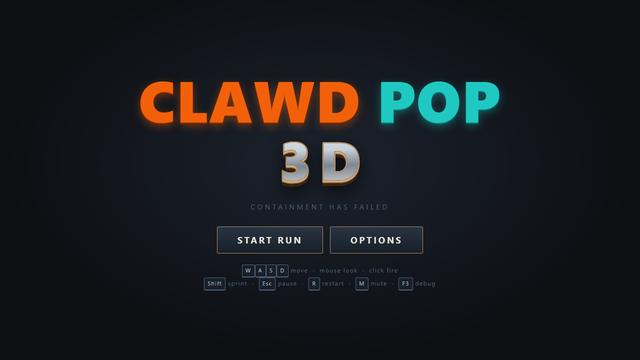Clawd Pop 3D gameplay screenshot