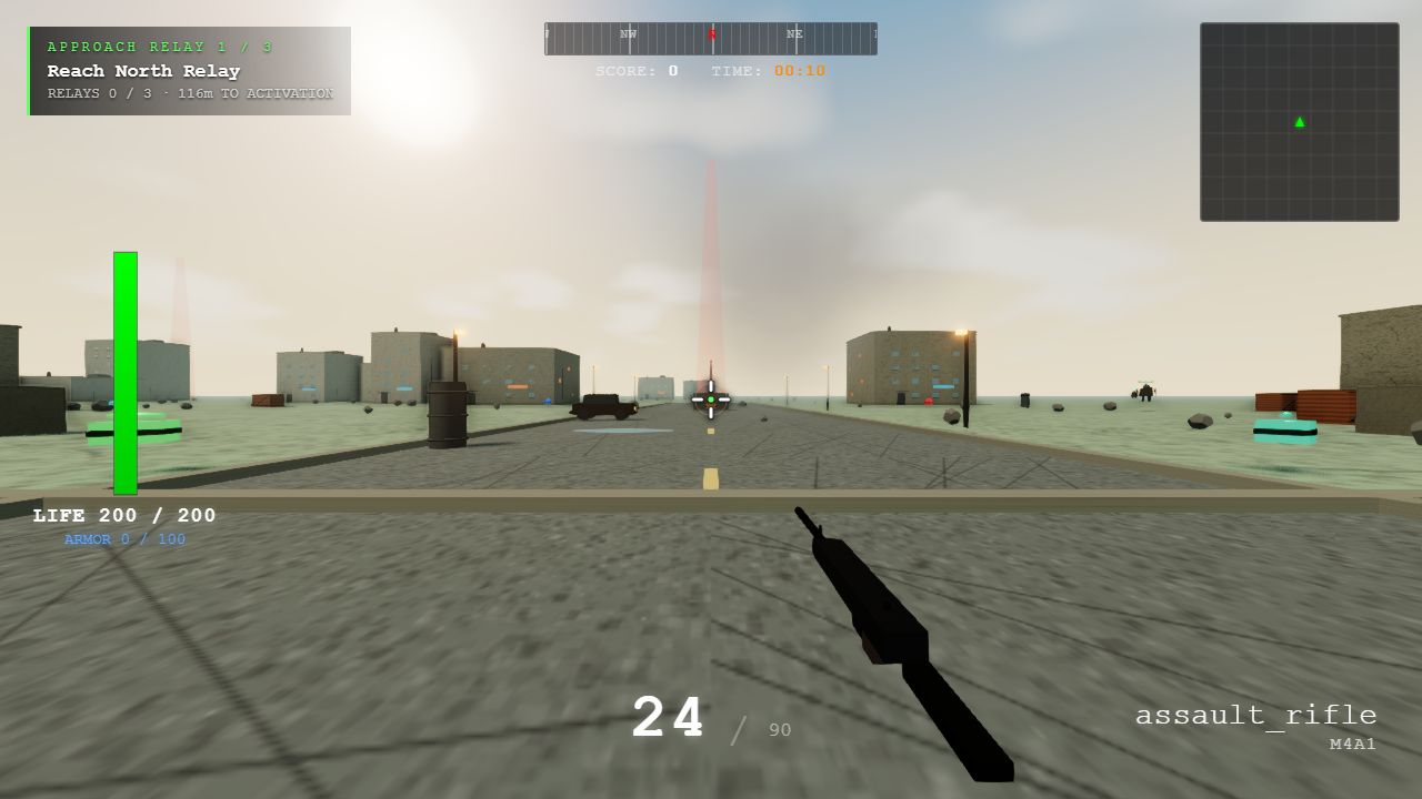 Codex of Duty — gameplay screenshot showing fps action