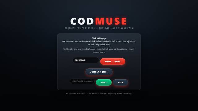 CODMUSE