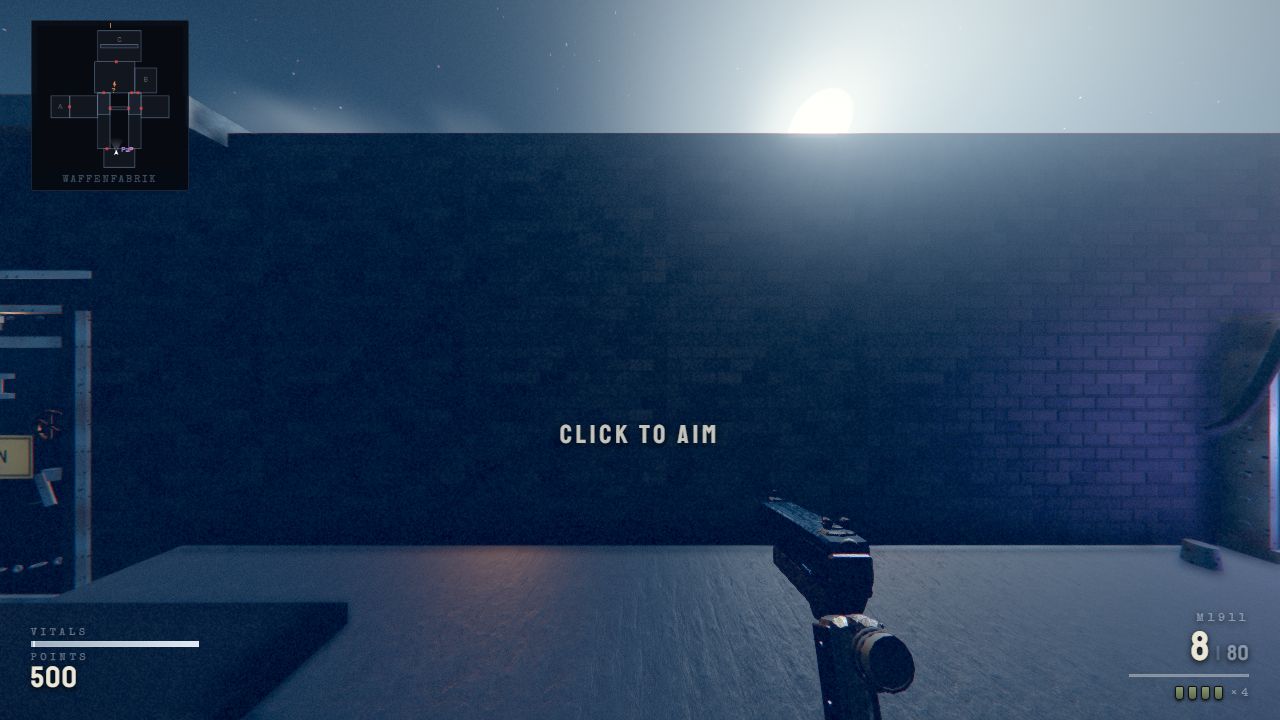 Der Koloss — gameplay screenshot showing co-op survival action