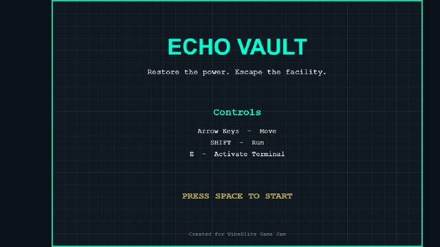 echo vaults — gameplay screenshot showing puzzle action