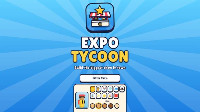 Expo Tycoon — gameplay screenshot showing management / idle action
