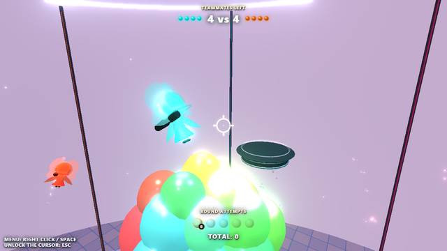 Fairy Arena — gameplay screenshot showing shooter action