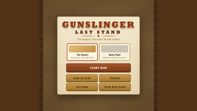Gunslinger: Last Stand — gameplay screenshot showing shooter action