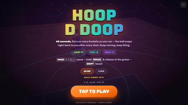 Hoop D Doop gameplay screenshot