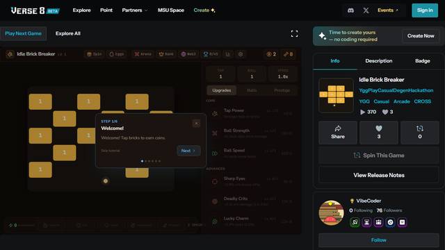 Idle Brick Breaker