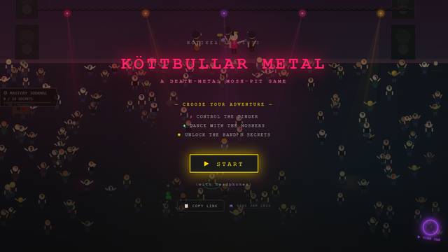 KÖTTBULLAR METAL — gameplay screenshot showing shooter action