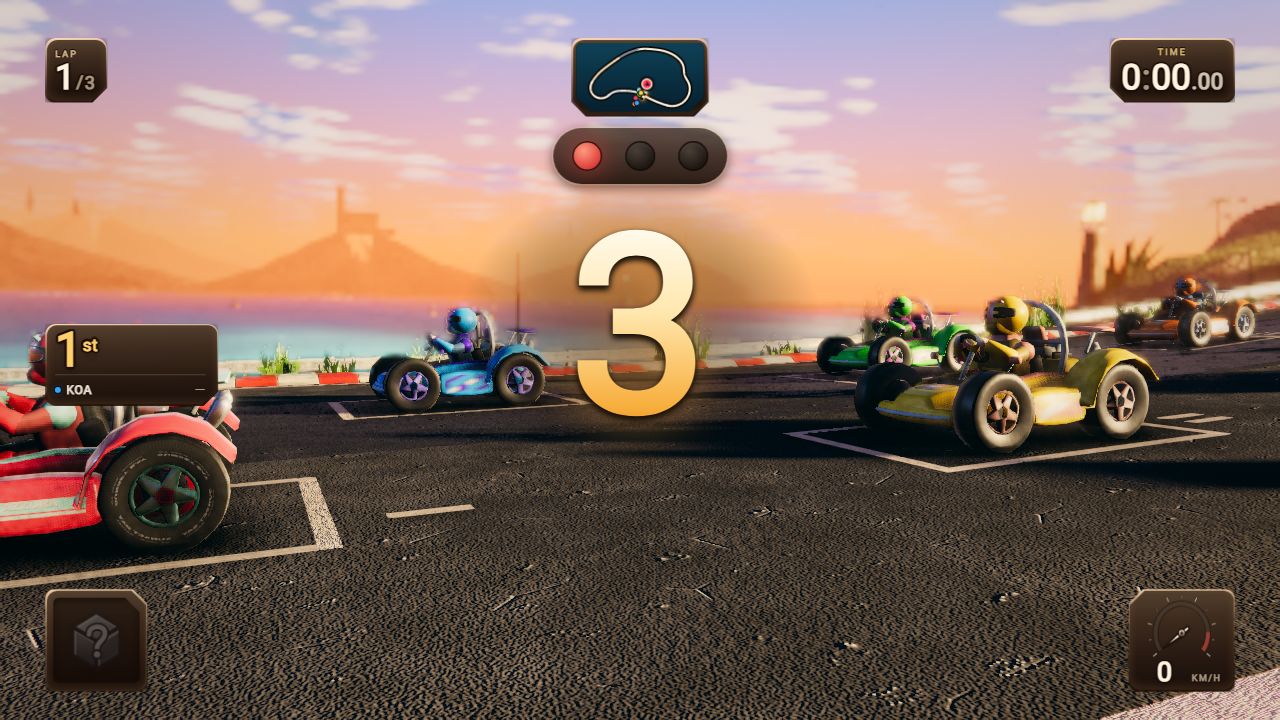 Kart Royale — gameplay screenshot showing kart racing action