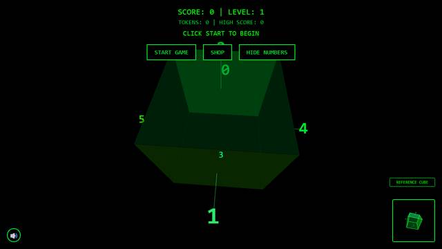 Matrix Cube — gameplay screenshot showing puzzle action