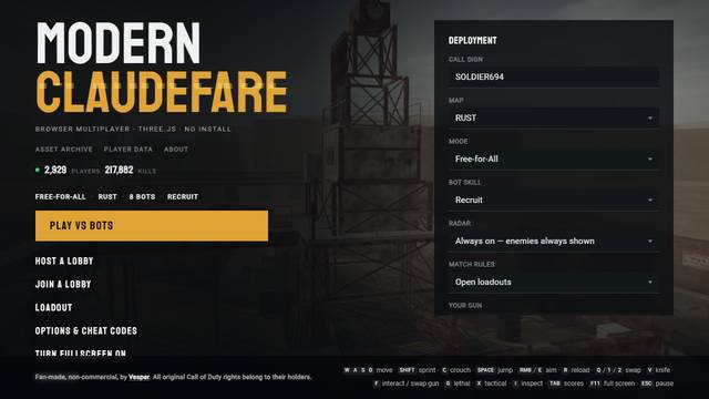 Modern Claudefare