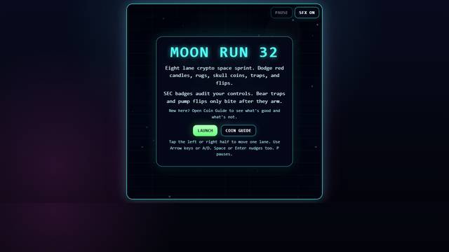 Moon run 32 — gameplay screenshot showing other action