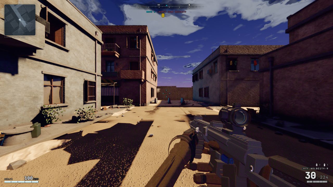 Nerd of Duty — gameplay screenshot showing fps action