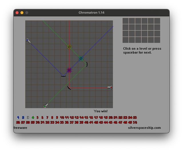 Chromatron (recompiled to Rust)