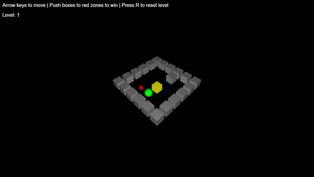 Push the Box — gameplay screenshot showing exploration action