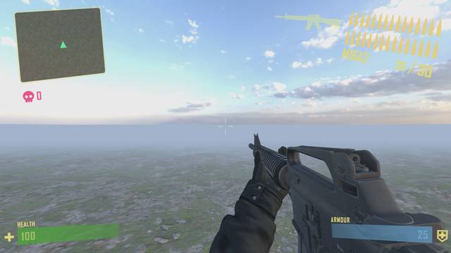 Rotshot — gameplay screenshot showing shooter action