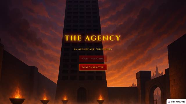 The Agency — gameplay screenshot showing survival / roguelite action
