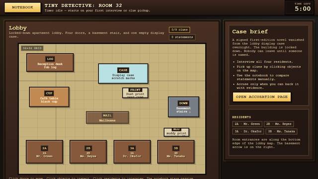 Tiny Detective: Room 32