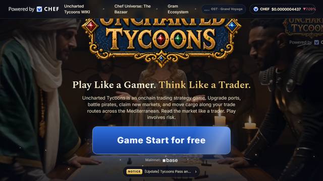 Uncharted Tycoons — gameplay screenshot showing management / idle action