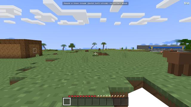 Voxelcraft gameplay screenshot