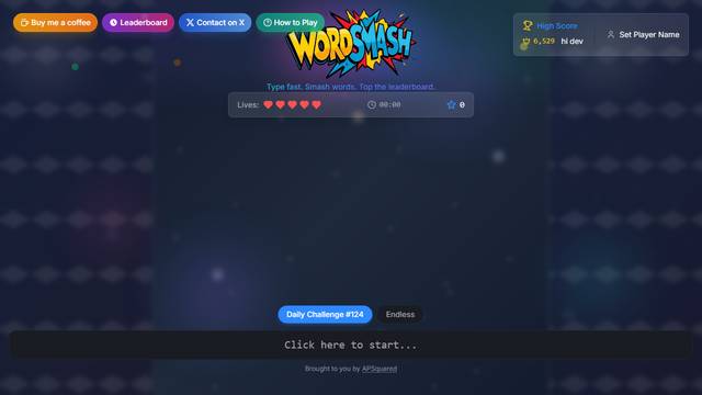 Word Smash gameplay screenshot